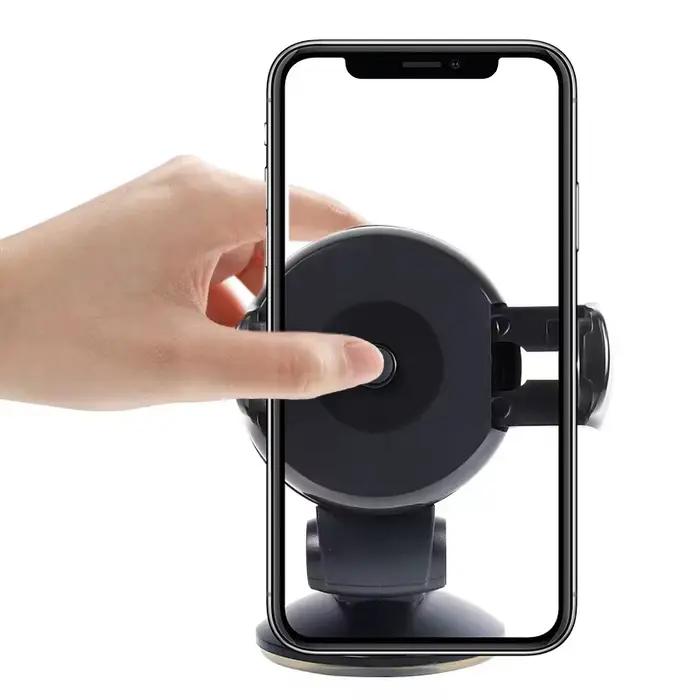 Support de téléphone portable universel pour voiture, compatible avec tous les smartphones, fixe sur le pare-brise, idéal pour les trajets quotidiens et les voyages longs, offert pour les conducteurs débutants et les passionnés de technologie