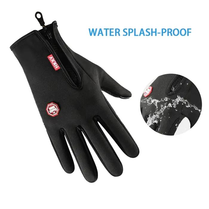 Gants de cyclisme en plein air, vélos pour la chaleur et coordonnants en automne et en hiver