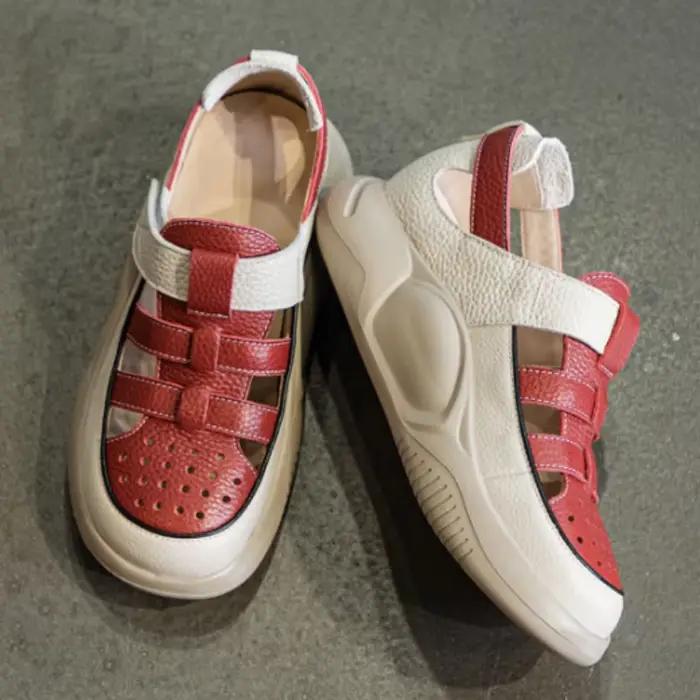 ZXRYXGS 2025 nouvelles baskets d'été sandales femmes maille chaussures décontractées respirantes plate-forme