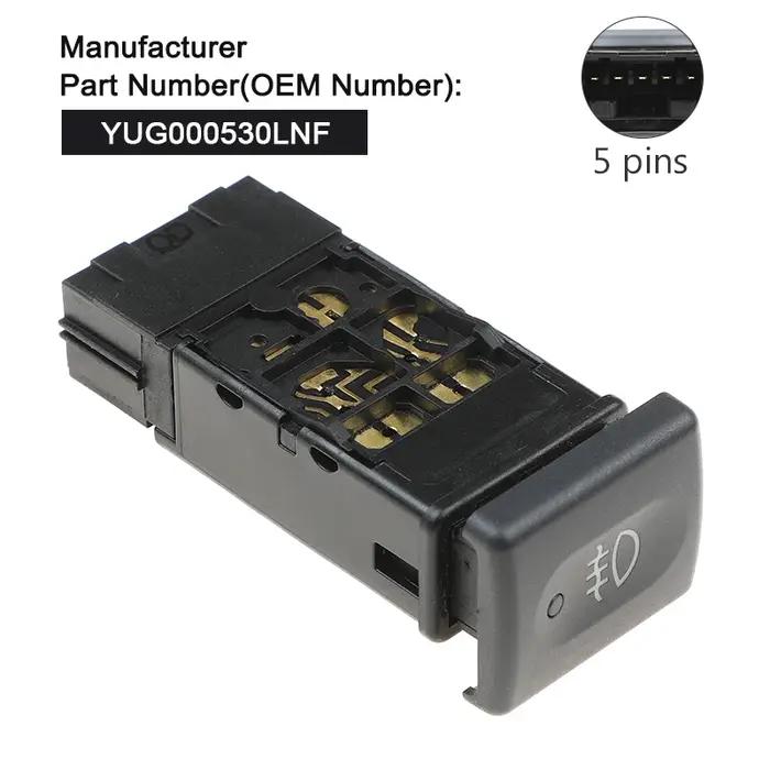 YUG 000540 LNF – interrupteur de phare antibrouillard avant à 5 broches, pour Land Rover Defender TD