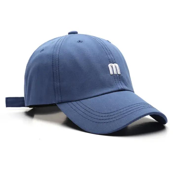 Casquette de Baseball 100% coton pour hommes et femmes, lettres brodées, chapeau à rabat, casquette