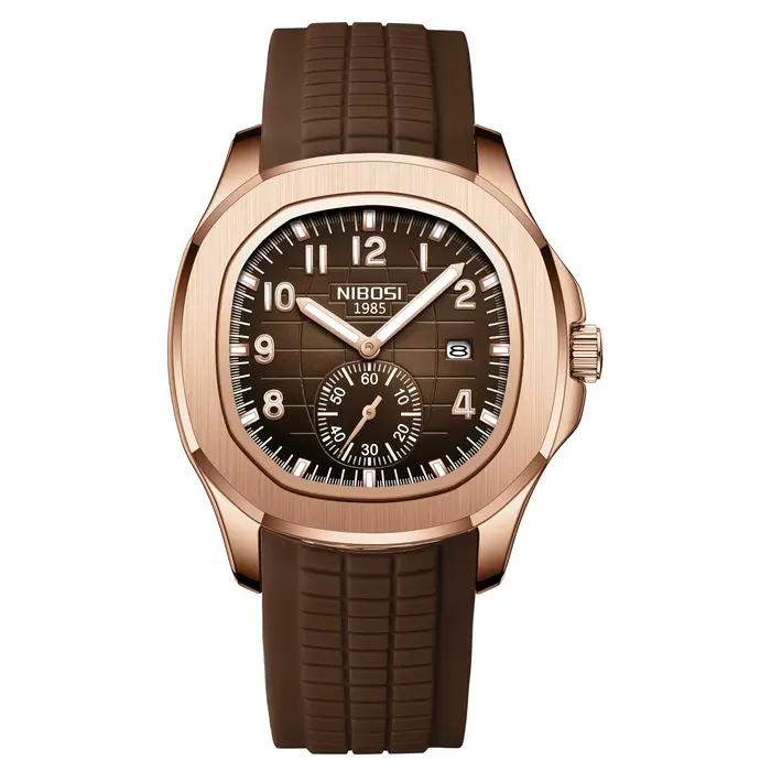NIBOSI nouvelles montres haut de gamme de luxe étanche lumineux numérique montres à Quartz décontrac