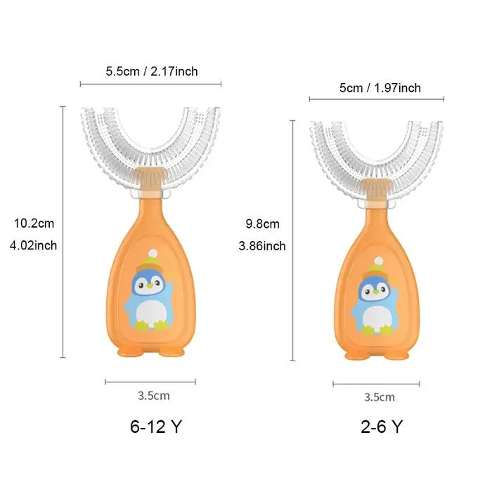 brosse a dent enfant santé du bébé brosse a dent en forme de u brosse a dent bebe Brosse à dents 360