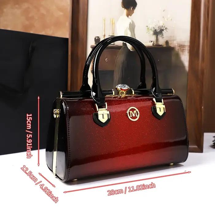 2025 Nouvelle taie d'oreiller, sac pour femme, épaule à main, diamant d'eau, dame d'âge moyen, sac p
