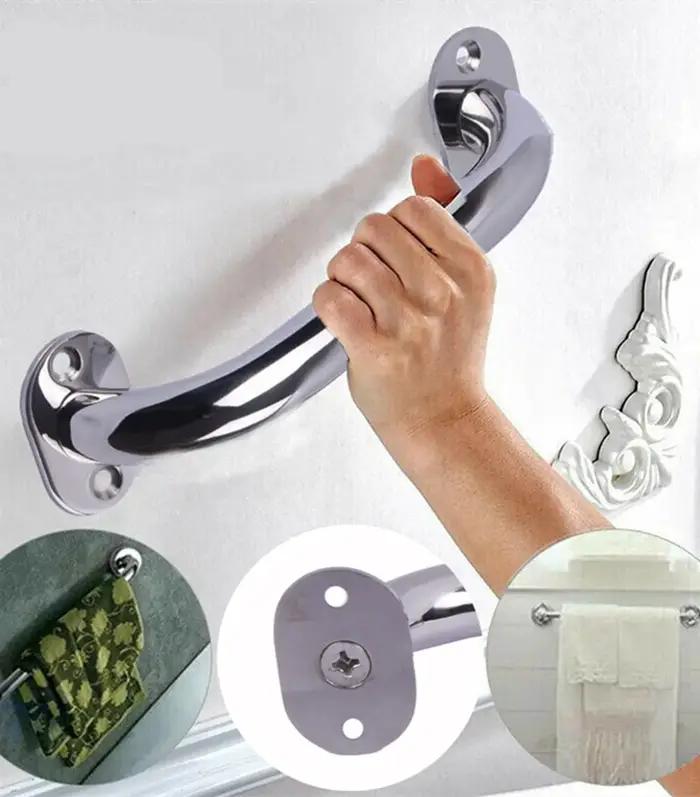 Accessoires de bateau Marine 2 pièces en acier inoxydable 9 '', poignée de maintien polie pour porte