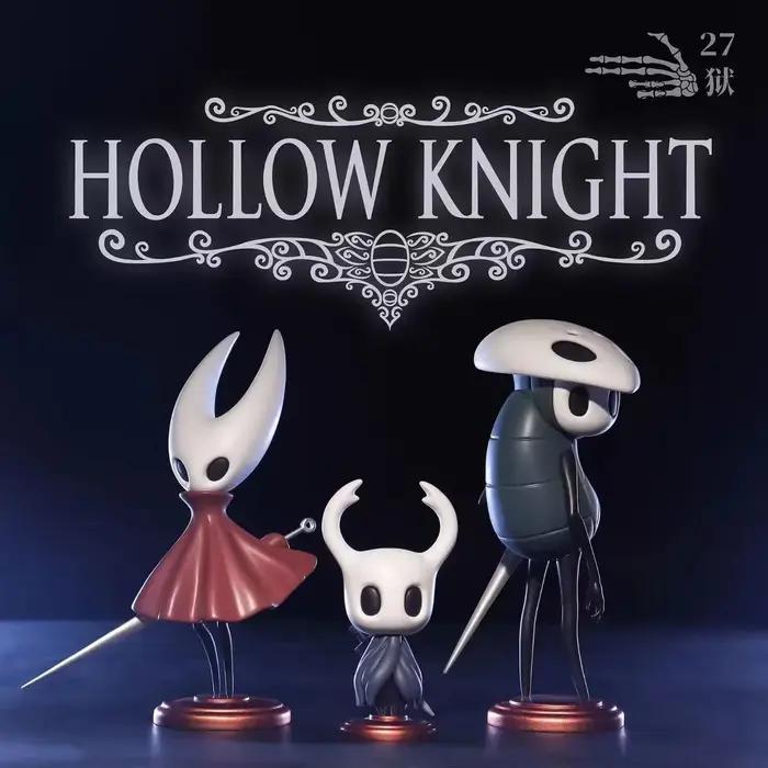 Figurine de chevalier creux GK, modèle d'action, décoration en PVC, jouets à collectionner, 3 pièces