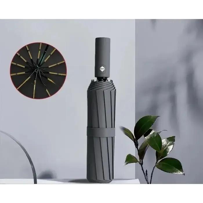 Parapluie de protection solaire et d'ombrage le plus vendu, à double nervures, pliable, pour la plui