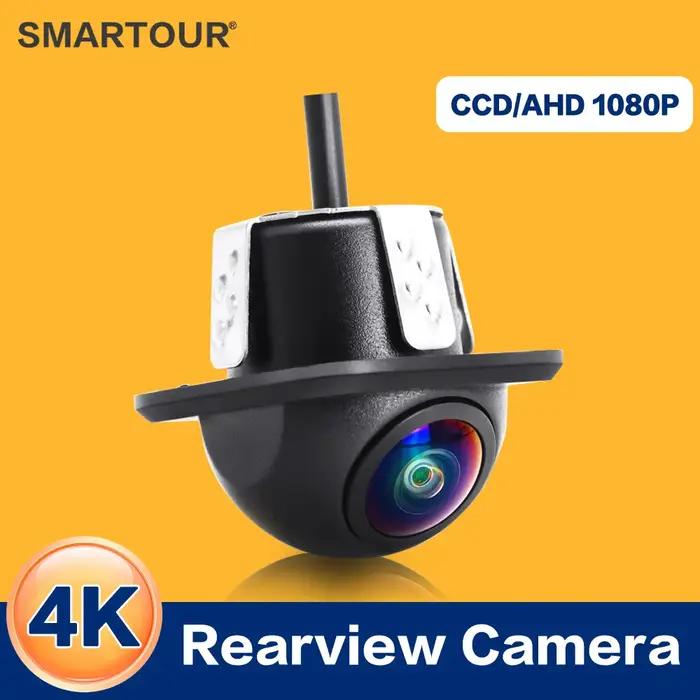 Smartour-Caméra de recul CVBS pour tous les moniteurs DVD Android, vision nocturne, lentille fisheye
