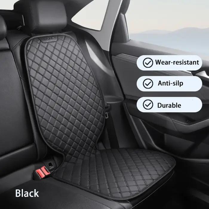 Protecteur de siège de voiture en cuir, coussin de sécurité pour Tesla modèle 3/Y, pour enfants, béb