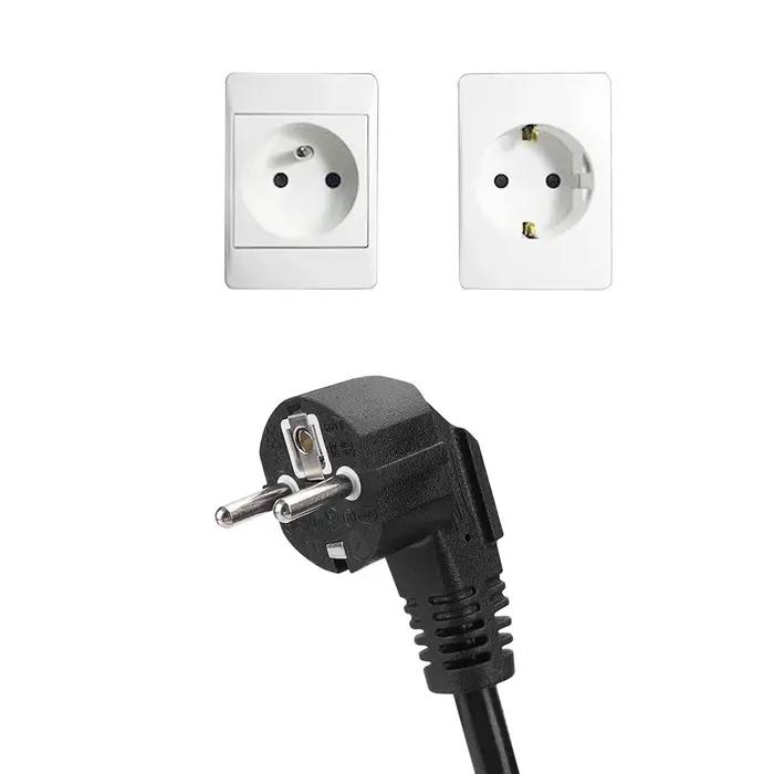 Chargeur EV portable Teschev 220V 230V Wallbox 16A Type1 j1772 Câble de charge Type2 Cordon IEC62196