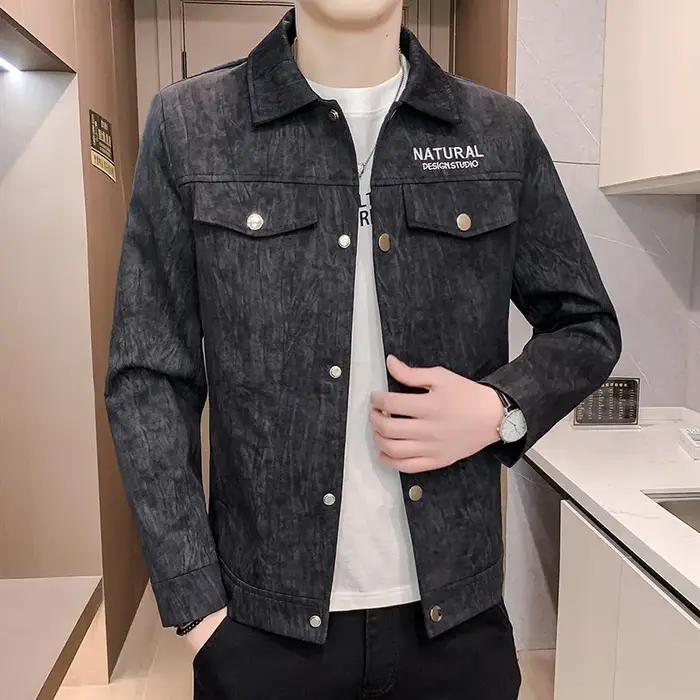 Blouson aviateur décontracté polyvalent pour hommes, vestes sociales, streetwear social, vêtements d
