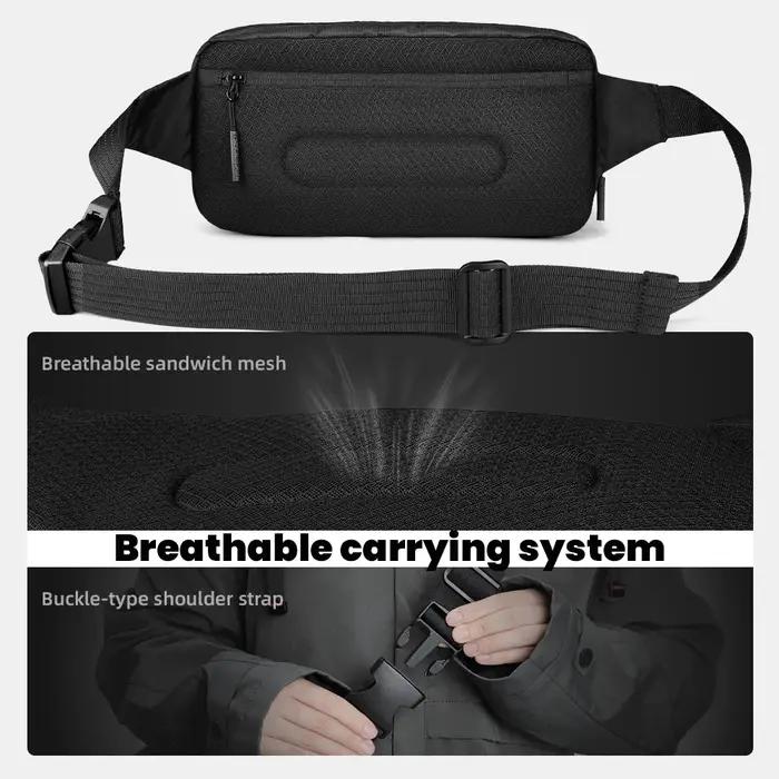 Heroic Knight – sac à bandoulière en tissu X-Pac pour hommes, sac de voyage unisexe imperméable, gra