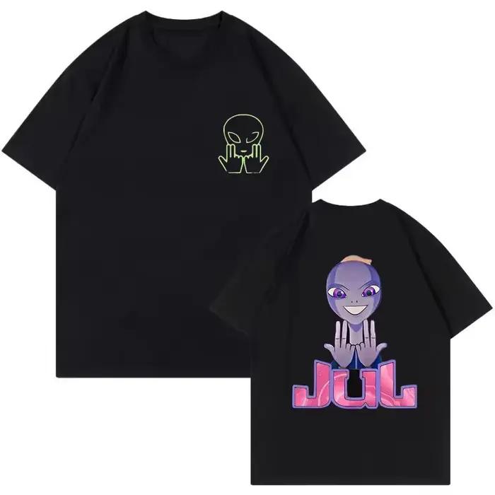 Manches courtes t-shirt Maillot Jul t-shirt hommes haute qualité coton graphique t-shirts hauts vête