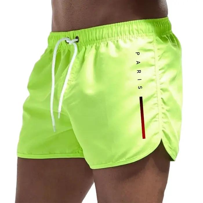Shorts de plage imprimés pour hommes, décontractés, séchage rapide, pour le surf, la natation, le jo