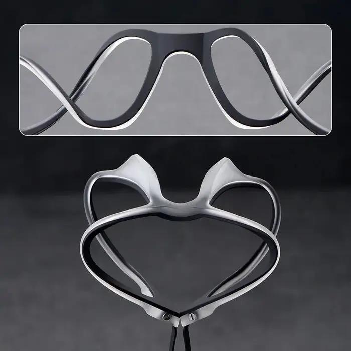 Lunettes de lecture multifocales progressives pour hommes, monture en titane, lunettes d'ordinateur