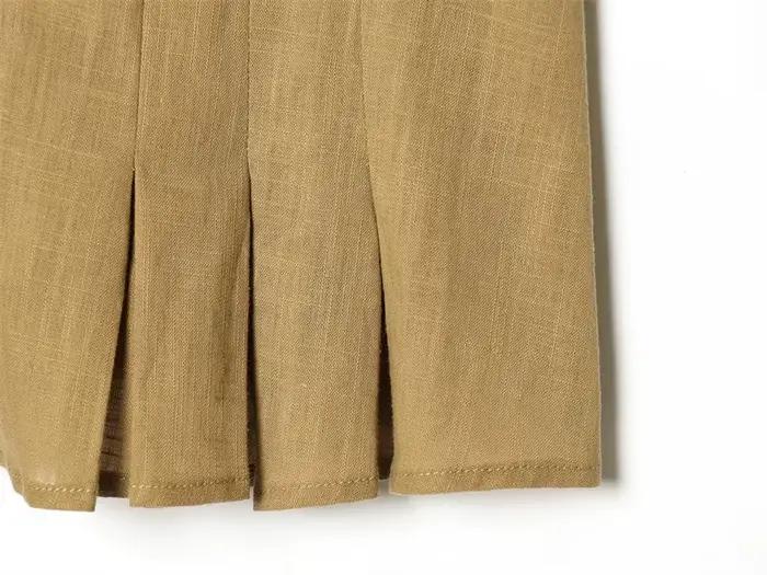 Chemise Femme Été 2026 Nouvelle Collection Kaki Manches Courtes Nœud Décoratif Ourlet Creux Style Dé