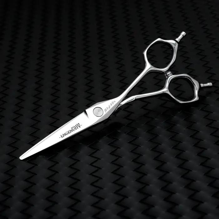 Ciseaux de barbier HISADA, ciseaux à cheveux multifonctionnels de 5,5 pouces, acier japonais VG10, c