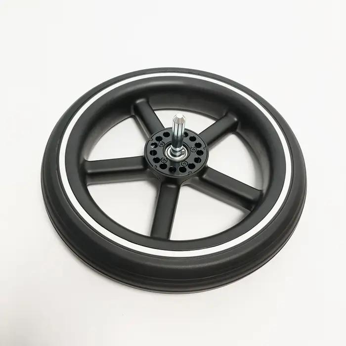 Roue arrière de poussette pour Cybex Gazelle S, roue arrière avec moyeu, roulement et axe, roue de p