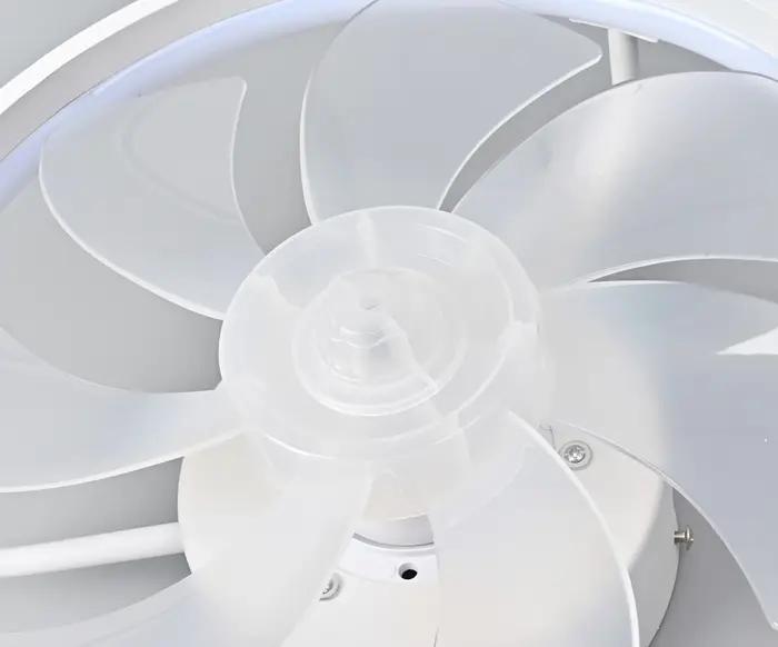Ventilateur de plafond 55W avec lumière, ventilateur de plafond LED avec télécommande, ventilateur é