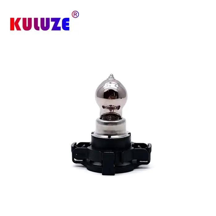 Clignotant Invisible Plaqué Ambre Chromé pour Véhicule à Moteur Lampe Halogène, PY24W, 12V, 24W, 2 P