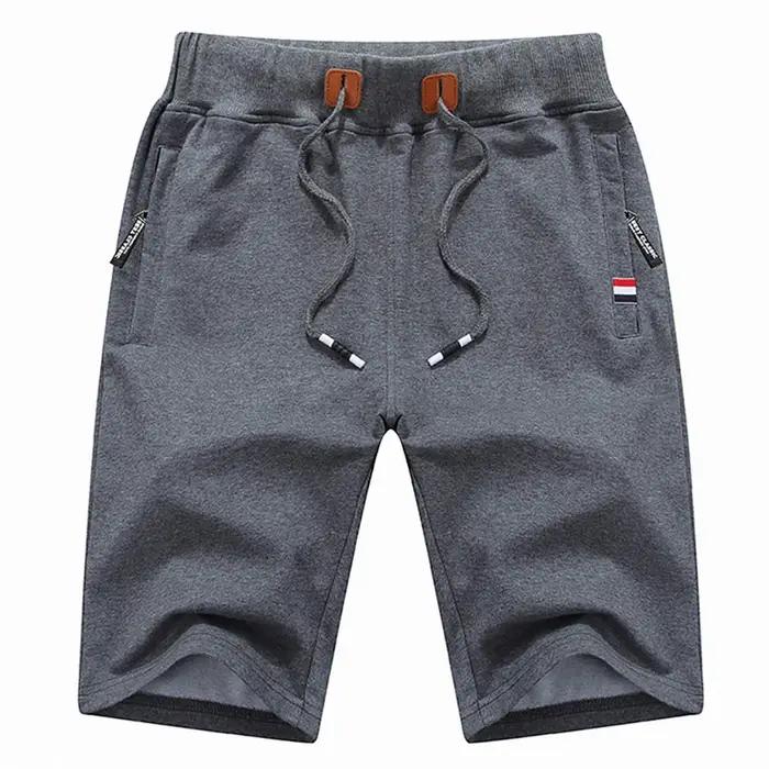 Nouveaux hommes Shorts été culottes coton décontracté Sweat hommes Hip Hop Streetwear ample survêtem