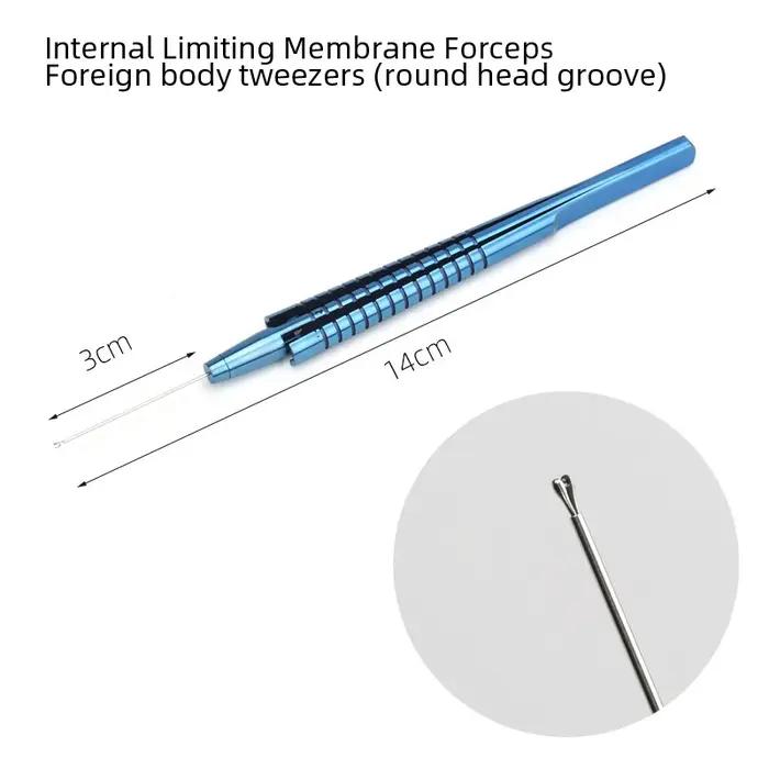 Appareil de microchirurgie ophtalmique, capsule rétinienne, pince intraoculaire
