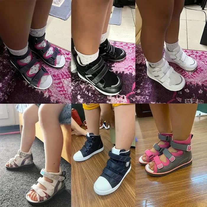 Chaussures orthopédiques pour enfants, baskets correctrices pour filles et garçons, avec Support de