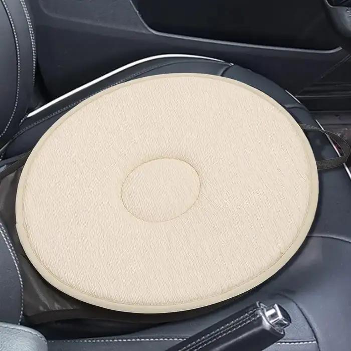 Coussin Rotatif Confortable Pour Siège De Voiture Tapis Ergonomique Pour Personnes Agées Déplacements Travaux Visites Occasions Spéciales