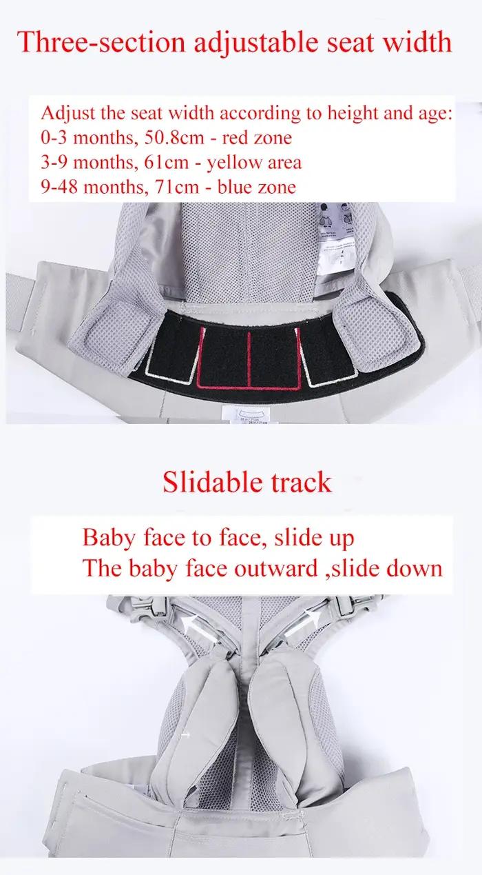Egobaby Omni Deluxe porte-bébé brise ergonomique sacs à dos support épaule taille ceinture fronde br