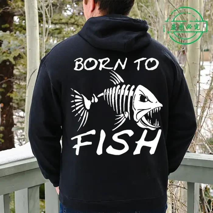 Sweat-shirt à capuche pour hommes, vêtement de sport drôle, carpe, poisson, pêcheur, mode Harajuku,