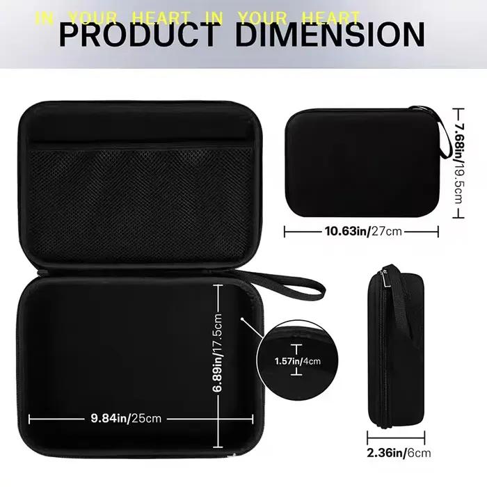 1 pièce – Boîte de rangement réglable pour lunettes à 4/7 emplacements – Étui portable pour lunettes