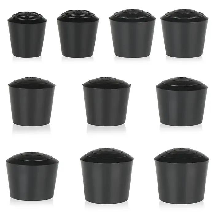 Coussinets ronds anti-aldes pour meubles, couvre-pieds, capuchons de chaise, protecteurs de sol, 10