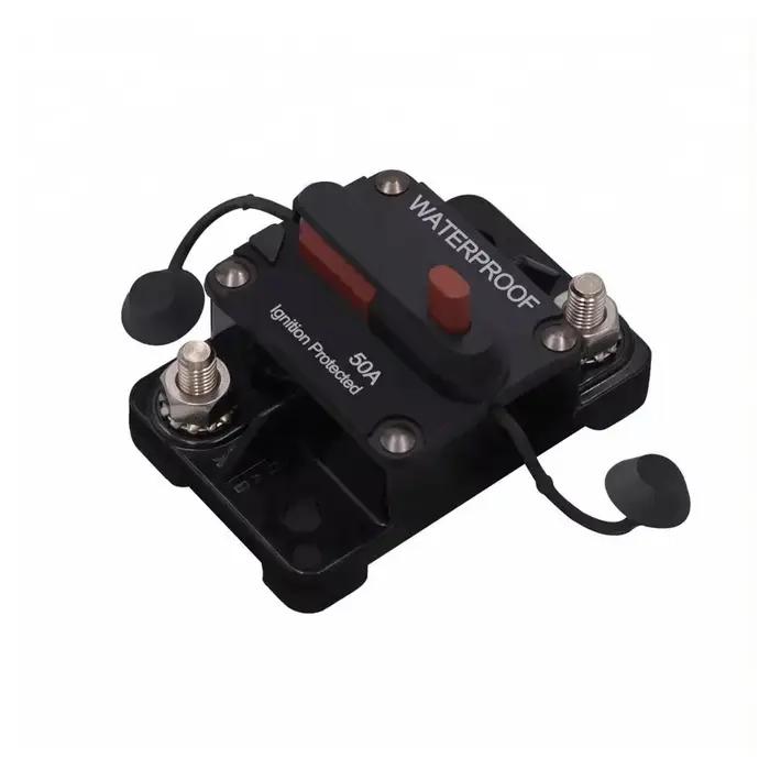 Disjoncteur 12-48V DC, réinitialisation du fusible 30A 40A 50A 60A 70A 80A 100A 120A 150A 200A 250A