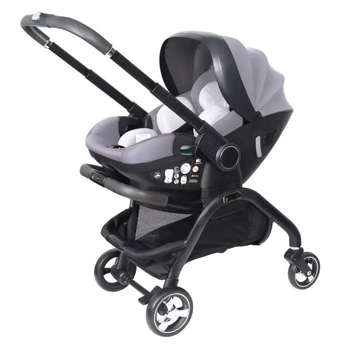 Poussette 4 en 1 pour nouveau-né, siège auto multifonction, légère, à quatre roues, poussette bidire