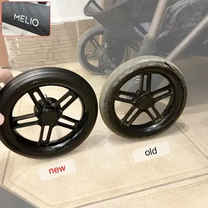 Roue avant ou arriere melio 17cm pour buggy cybex melio serie 2 3 carbon pro confortable et stabilise vos sorties familiales sur tous les terrains