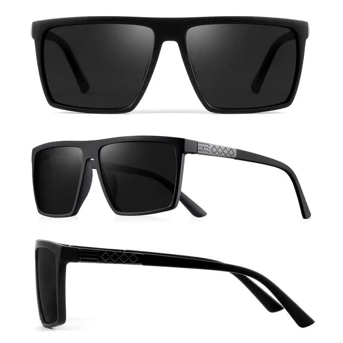 CRIXALIS lunettes de soleil polarisées pour hommes et femmes Vintage carré conduite pêche lunettes d