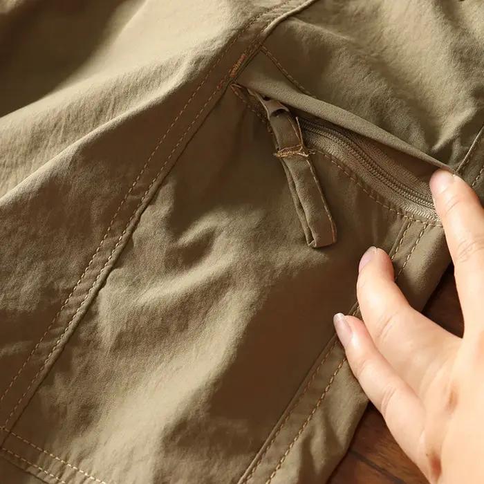 Pantalon cargo d'été pour homme, style urbain, pantalon de jogging ample, pantalon de randonnée long