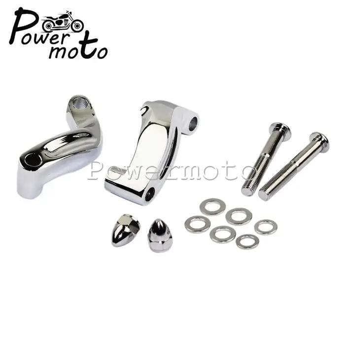 Kit d'adaptateur d'extension de délocalisation de miroir en aluminium de moto, pour Harley Ccalculat