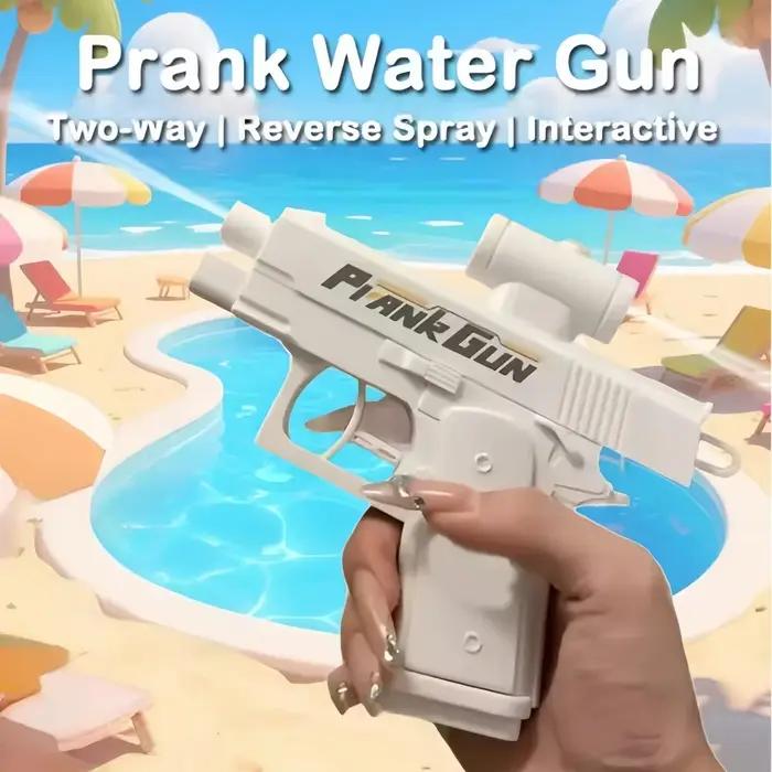 Pistolet à eau bidirectionnel, jouet de farce, pistolet à eau anti-stress, petit pistolet de jeu, in