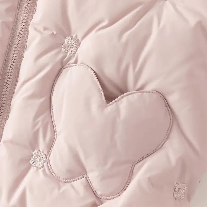 Dave Bella enfants filles Parka hauts hiver mode confortable duvet de canard blanc enfants doux mign